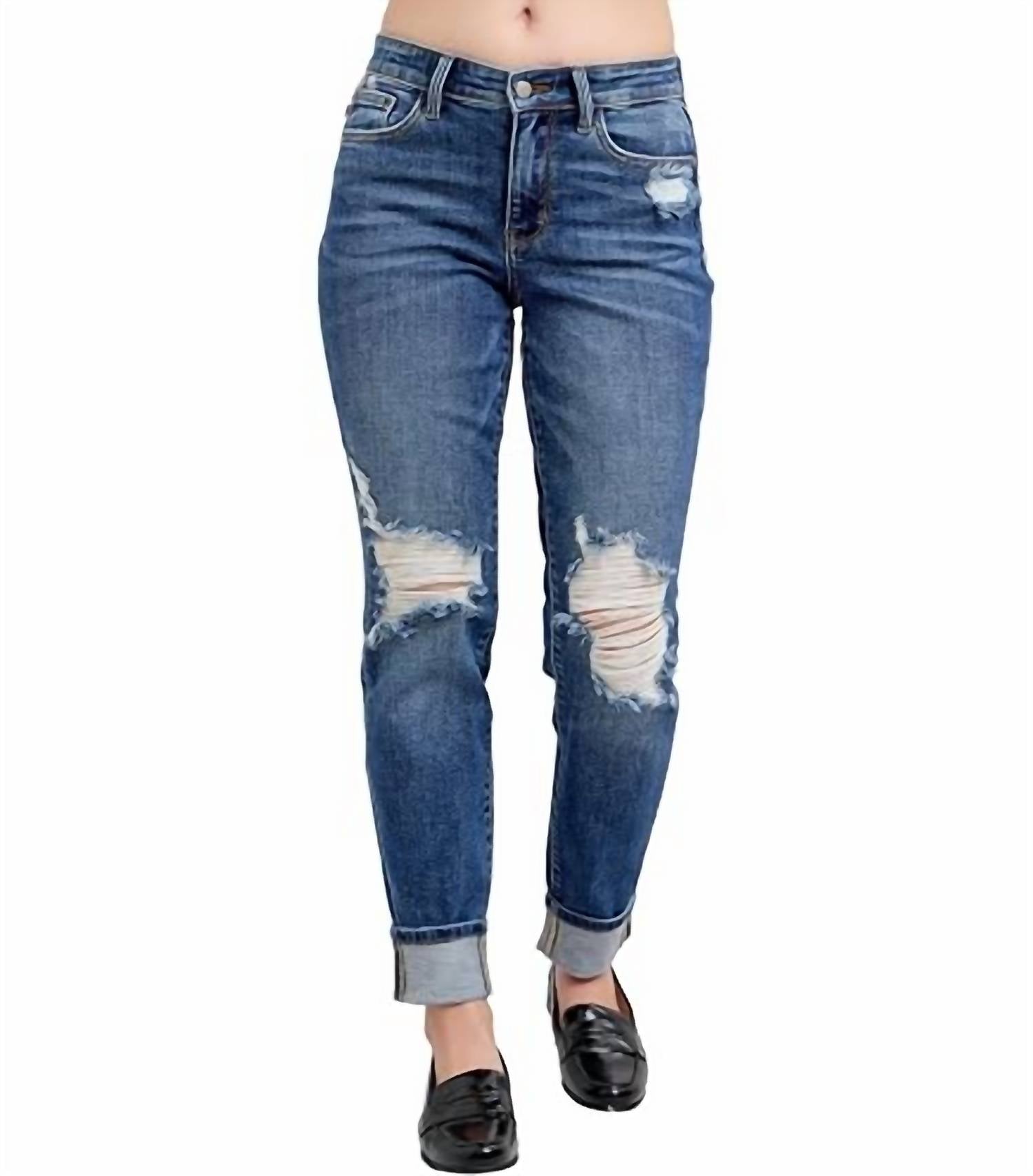 Judy Blue - Break The Rules Boyfriend Jeans