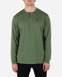 Hurley - H2o Dri Slub Henley Long Sleeve Top