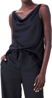 Nic + Zoe - Crepe Drape Tank - Plus