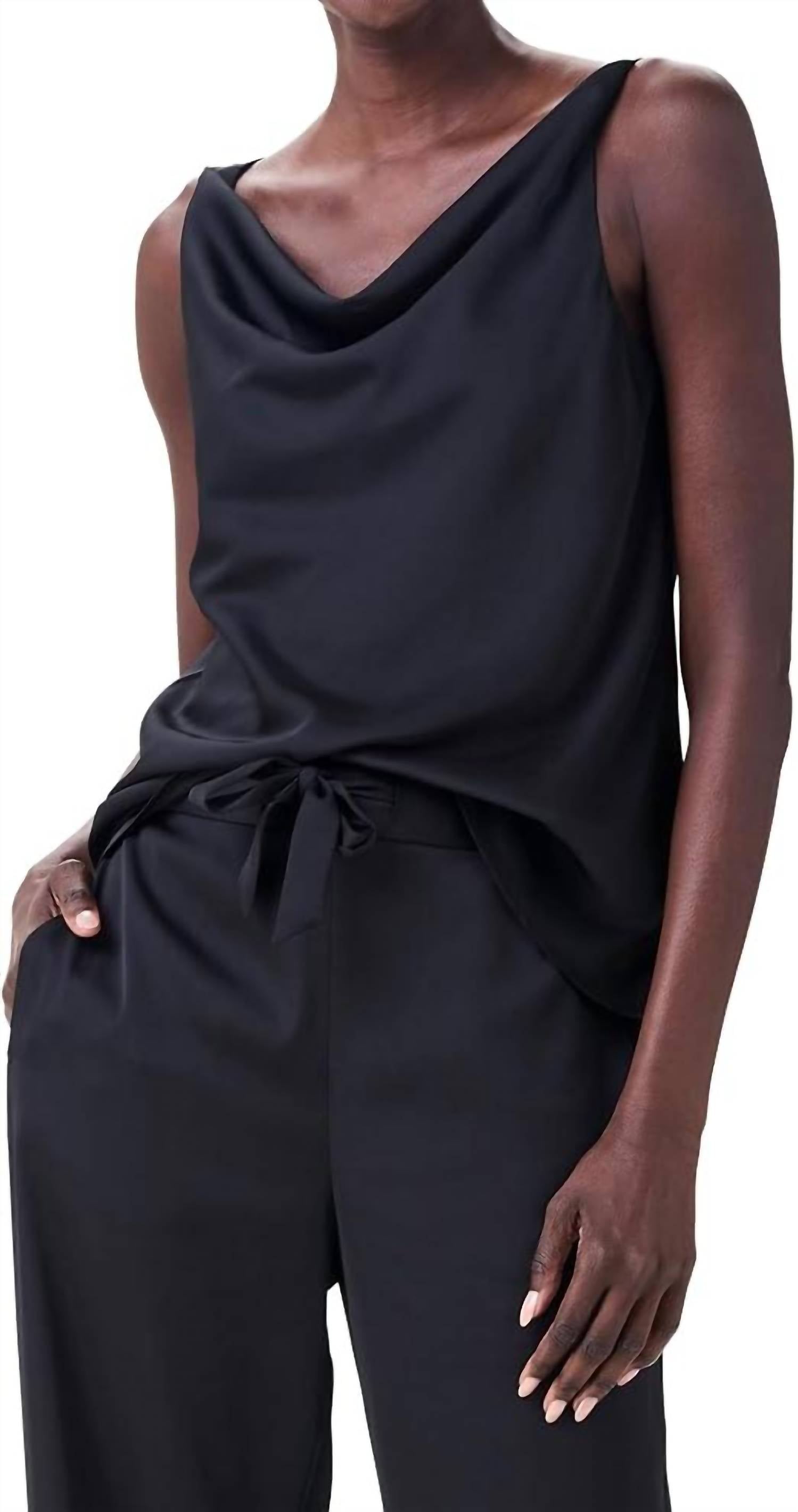 Nic + Zoe - Crepe Drape Tank - Plus