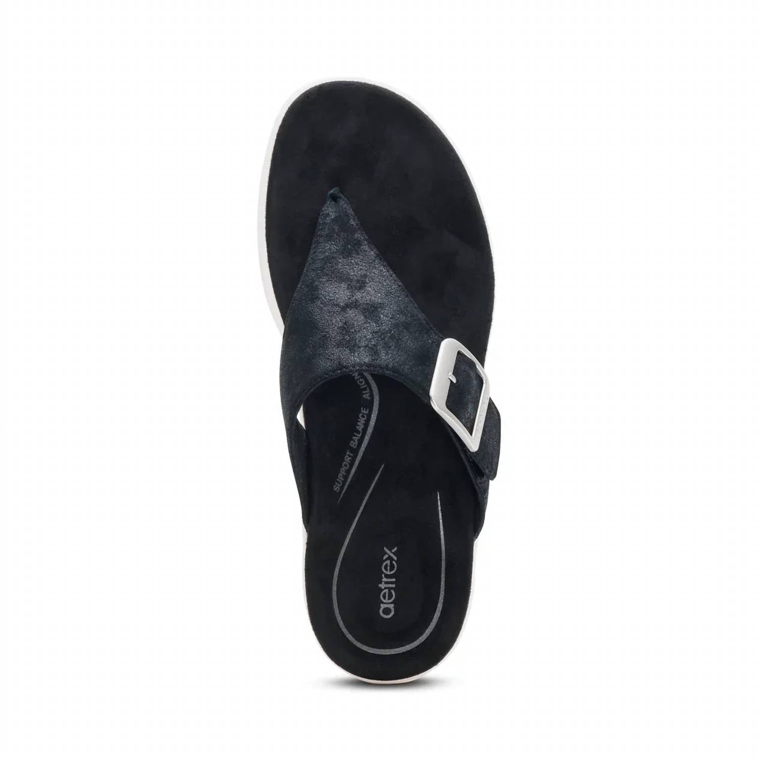 Aetrex - Women's Donna Adjustable Toe Post Sandals