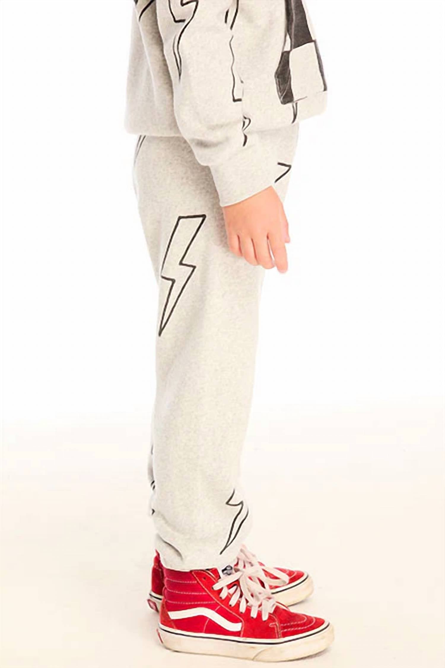 Chaser - Kids' All Over Bolts Pants