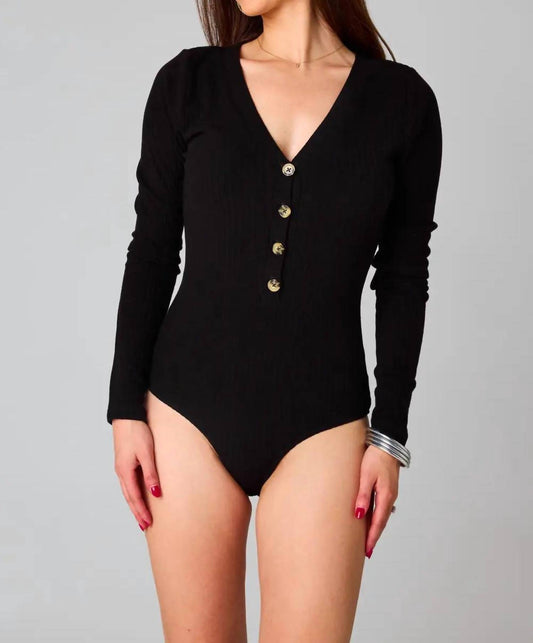 Buddylove - Harper Long Sleeve Button Up Bodysuit