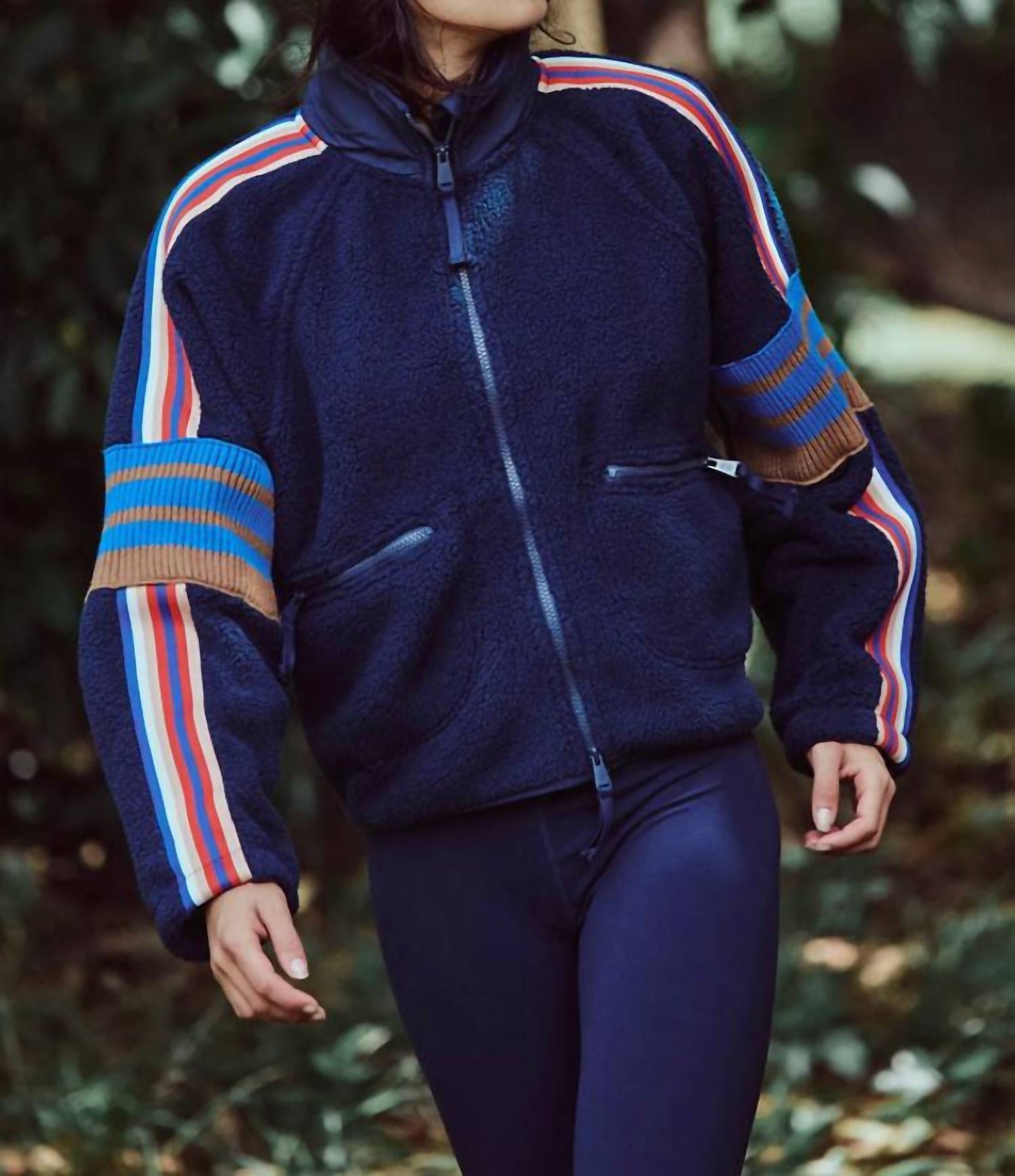Fp Movement - Mountain High Sporty Logo Fleece Jacket