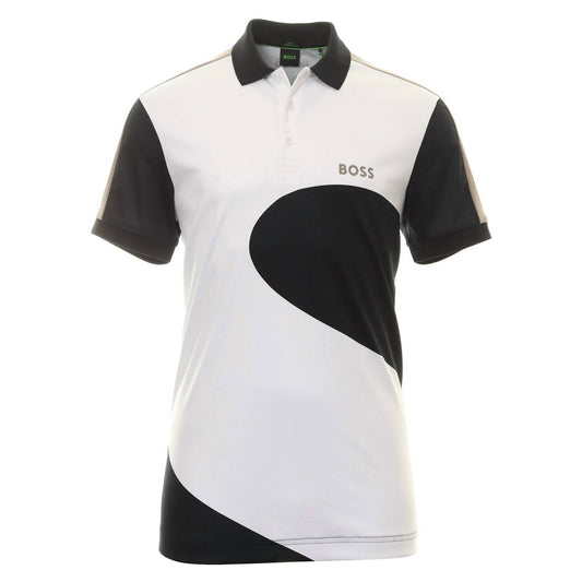 Men's Paddy 8 Geometric Print Short Sleeve Polo