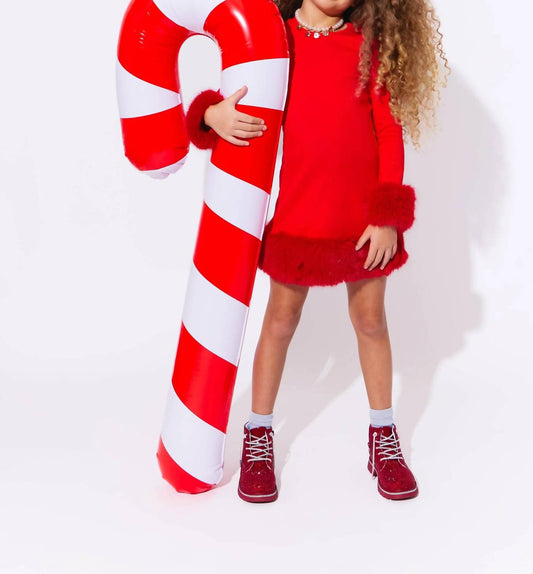 Lola + The Boys - Girl's Holly Dress