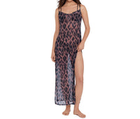 Steve Madden - Mesh Cowl Neck Maxi Dress