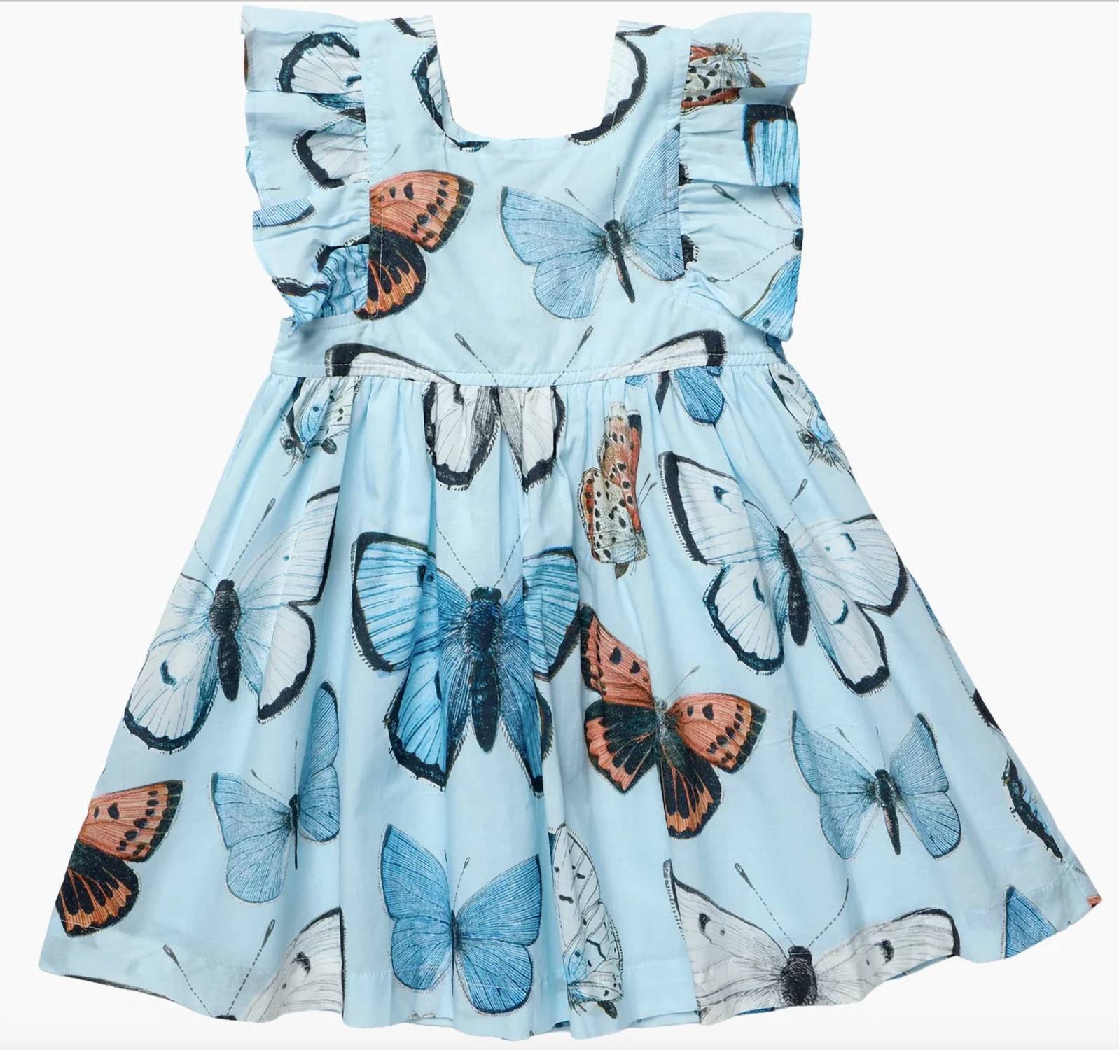 Pink Chicken - Girls Butterflies Elsie Dress