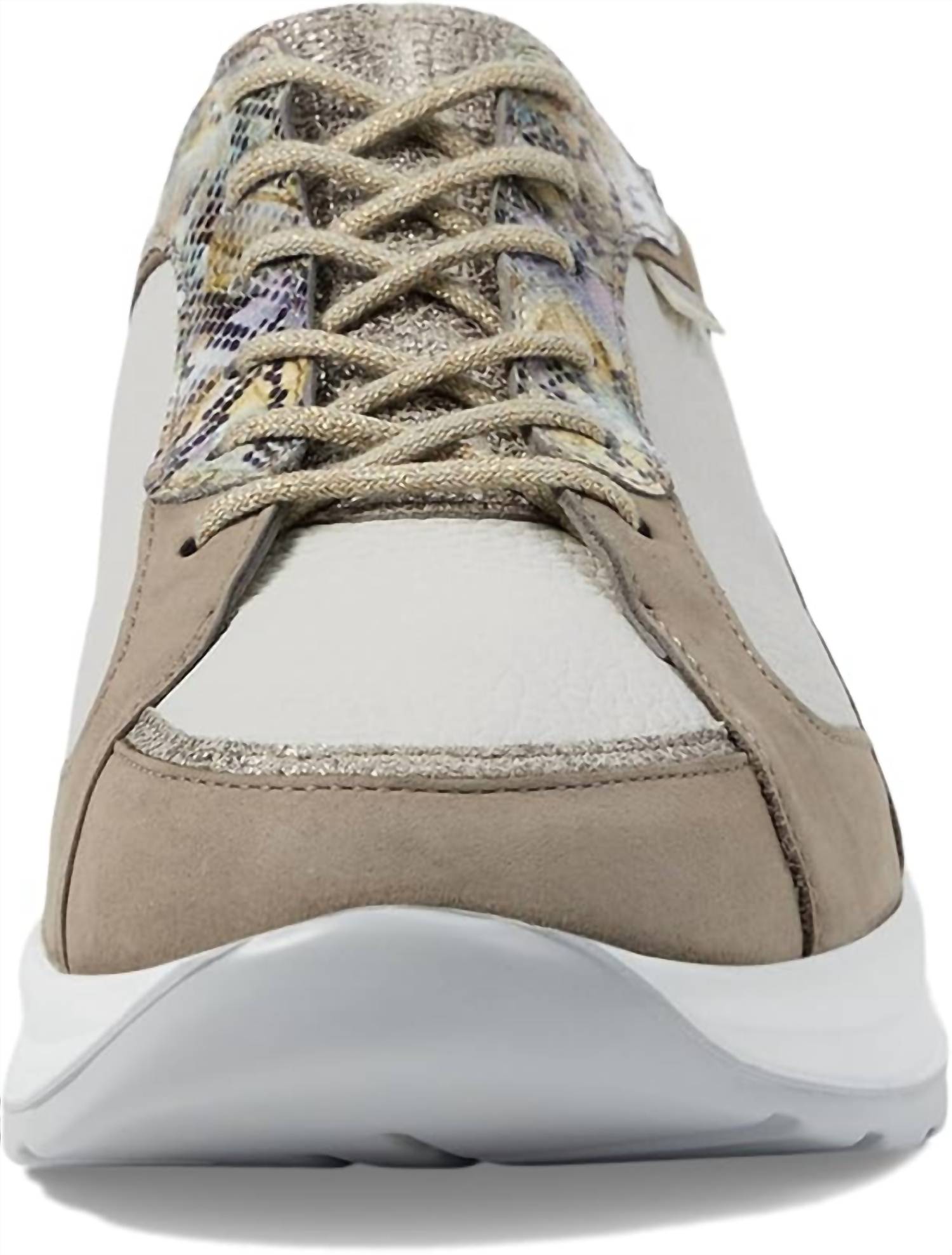 Finn Comfort Women's Piccadilly Sneaker in grey beige mountain - women's sneaker - view 5