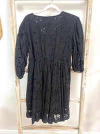 Z&L Europe - Women's Eyelet Mini Dress
