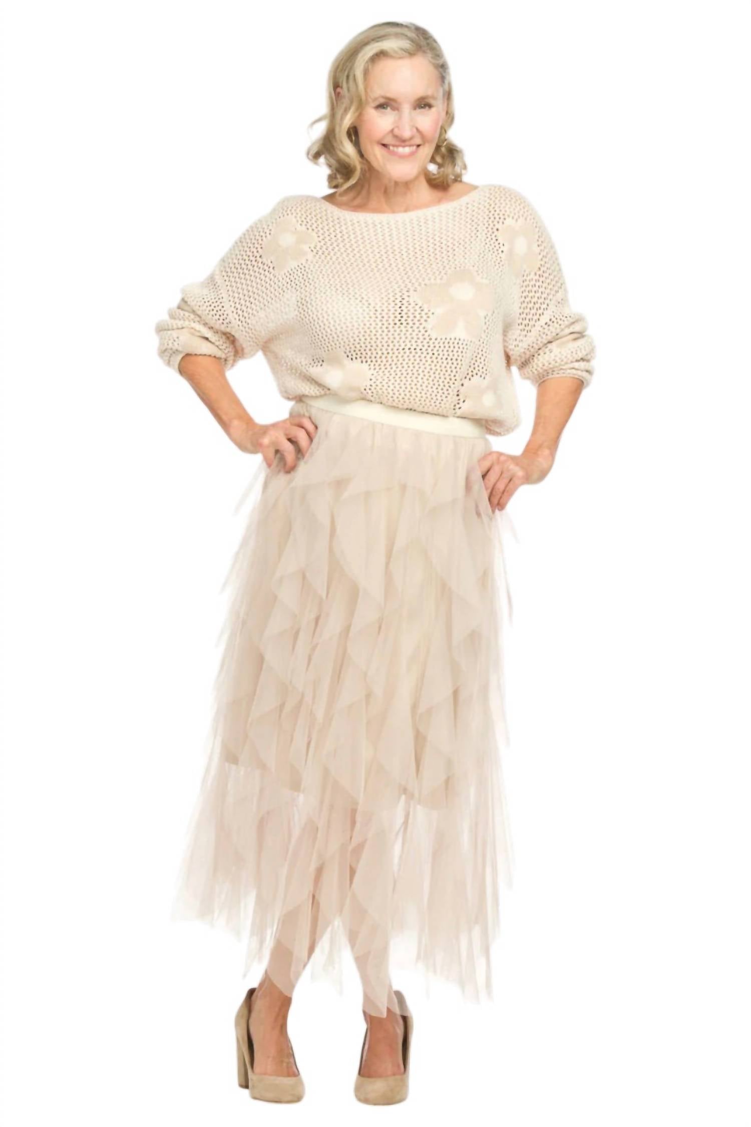 Papillon - Tulle Ruffle Skirt