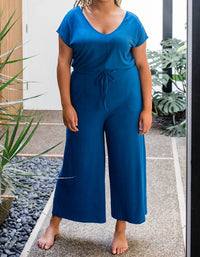 Yala - Kiova V-Neck Bamboo Jumpsuit