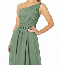 Morilee - One Shoulder A-line Bridesmaid Dress