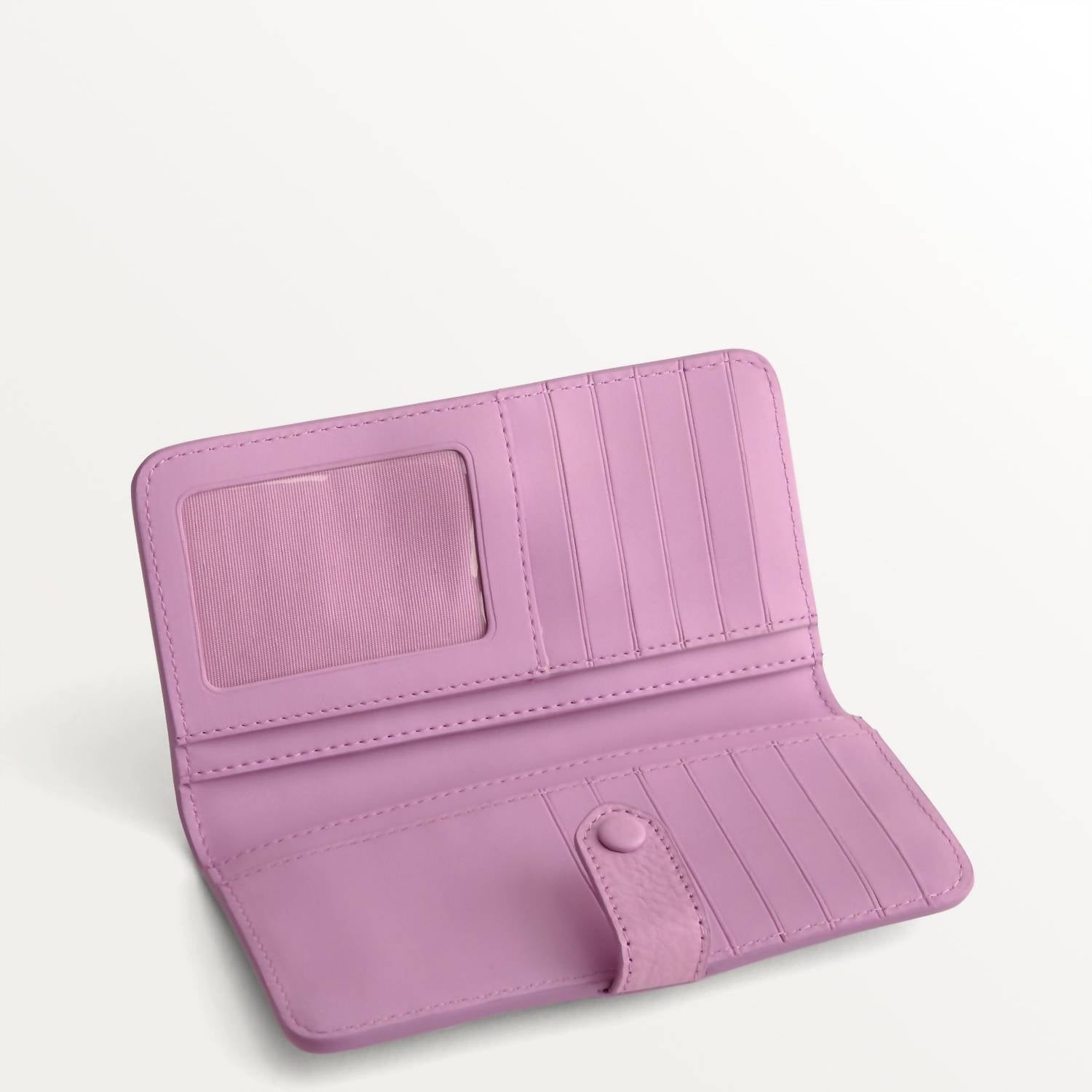 Vera Bradley Women's Tab Wallet in smoky grape - women's bag - alternate view