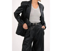 Nonchalant Label - Farrell Leather Blazer