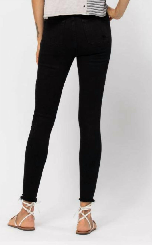 Judy Blue - High-waist Skinny Destroyed Jeans