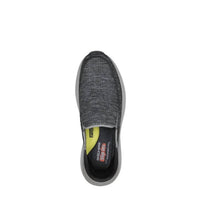 Skechers Men's Neville Shoes in charcoal grey - men's loafer - alternate view