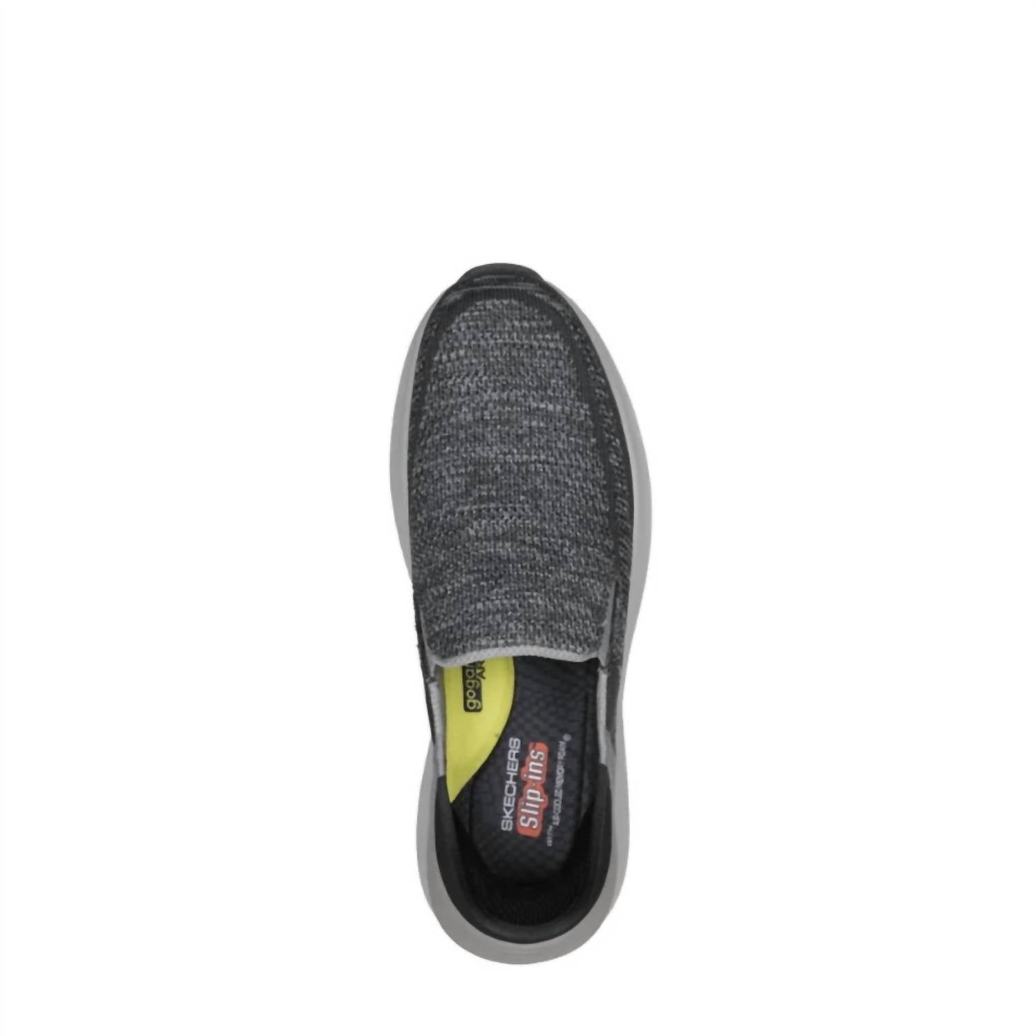 Skechers Men's Neville Shoes in charcoal grey - men's loafer - alternate view