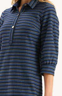 Tyler Boe - Kat Knit Golden Button Dress