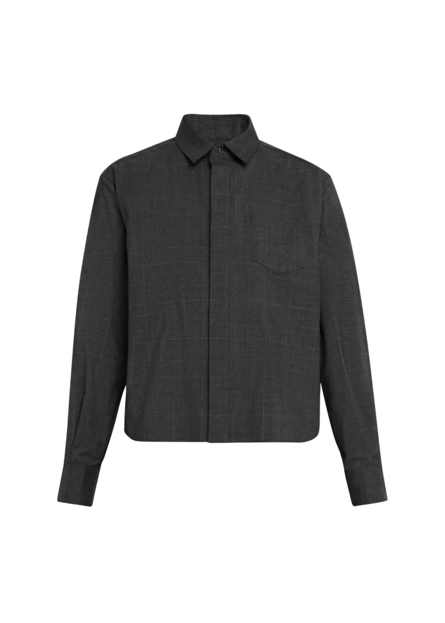 Sacai - Glen Check Long Sleeve Shirt