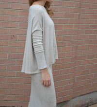 Beautiful People - Brushed Jersey Long Sleeve Crew Top