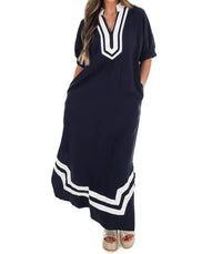Entro - Women's In The Best Way Contrast Midi Dress