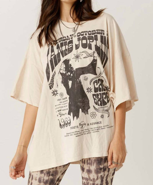 Daydreamer - Janis Joplin Poster Tee