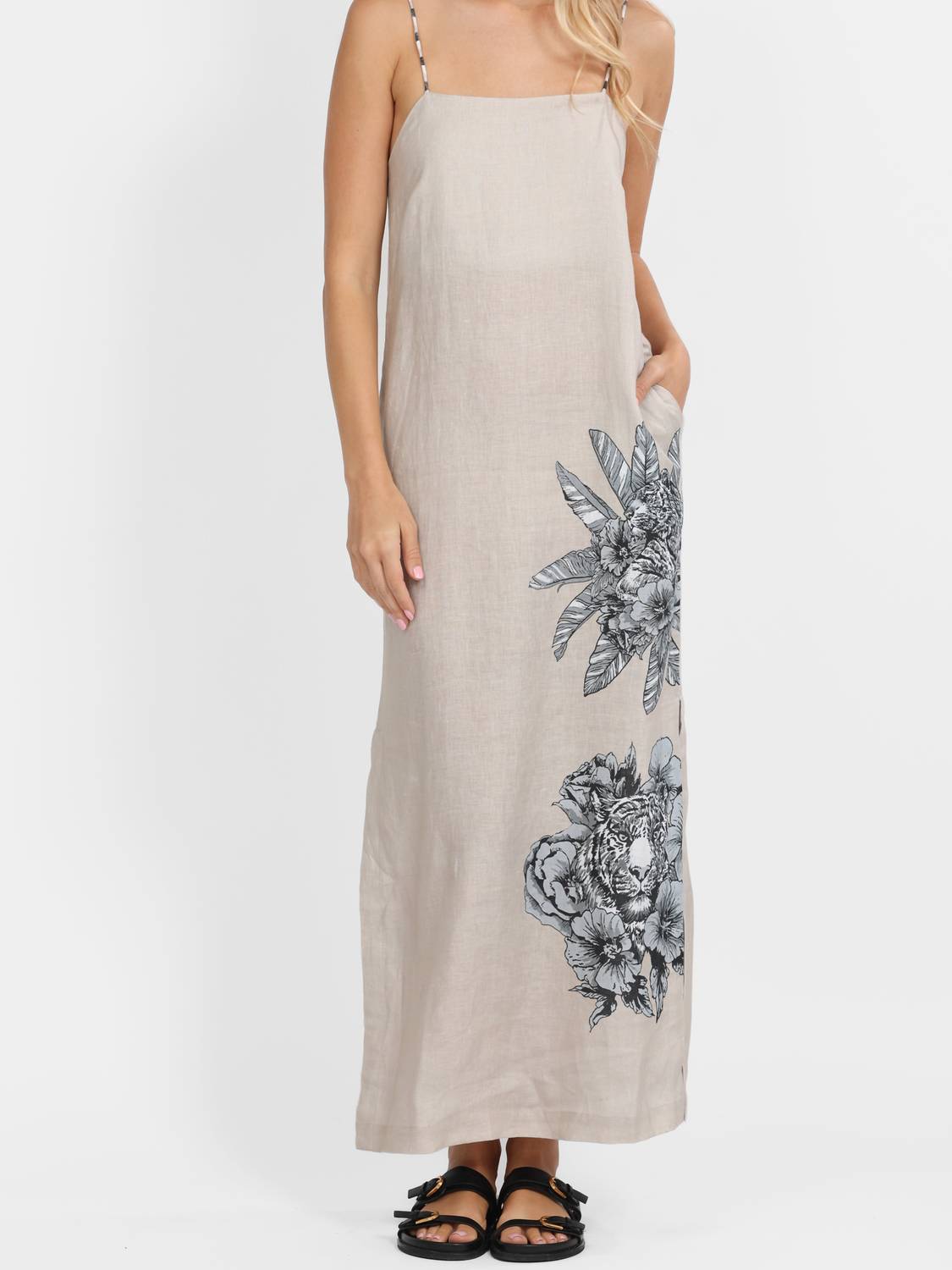 Las Sureñas - Tiger Bloom Dress