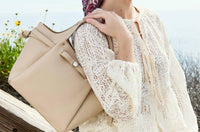 Melie Bianco - Women's Avril Sky Recycled Vegan Leather Shoulder Bag