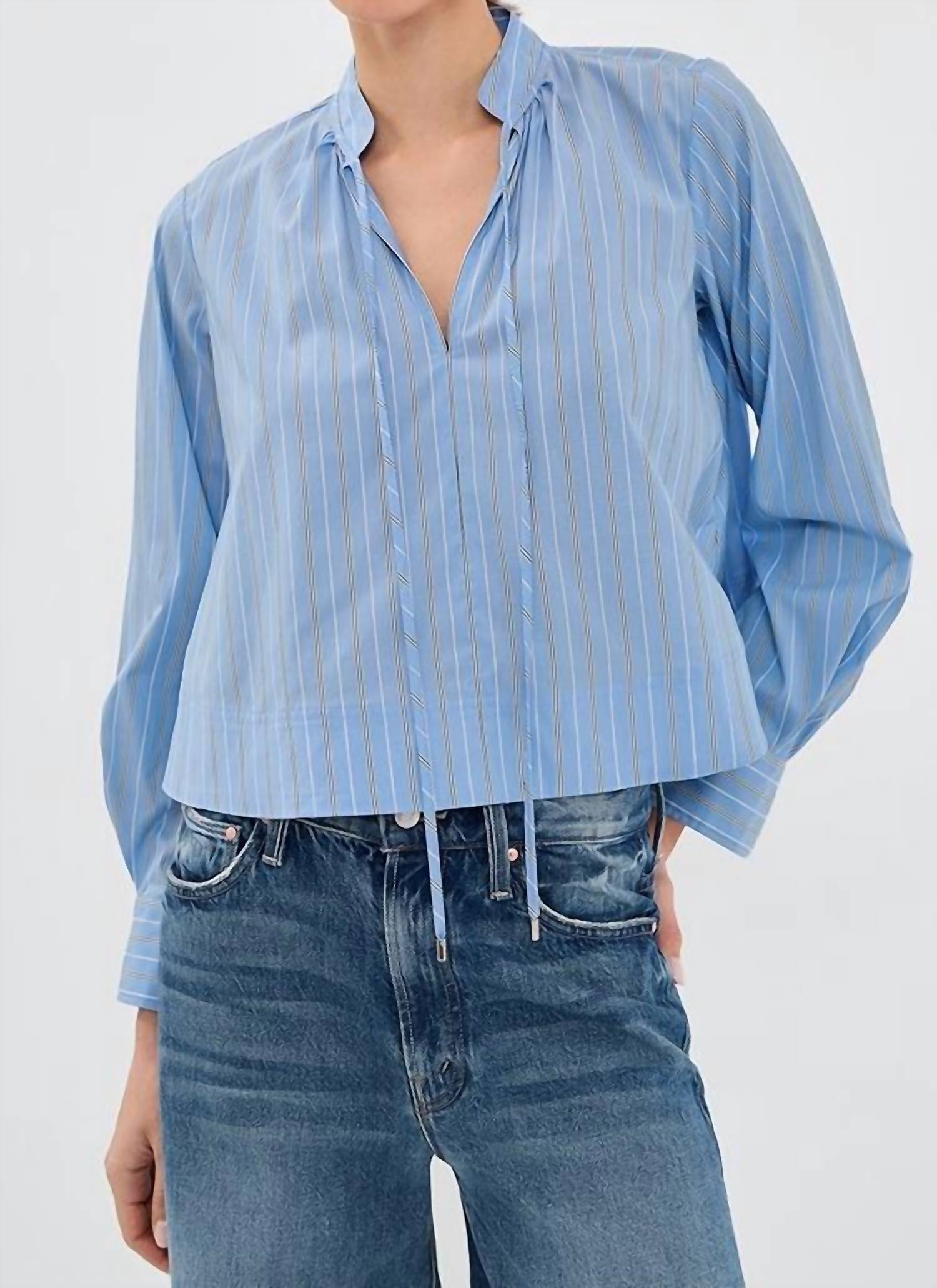 Veronica Beard - Kaits Stripe Blouse