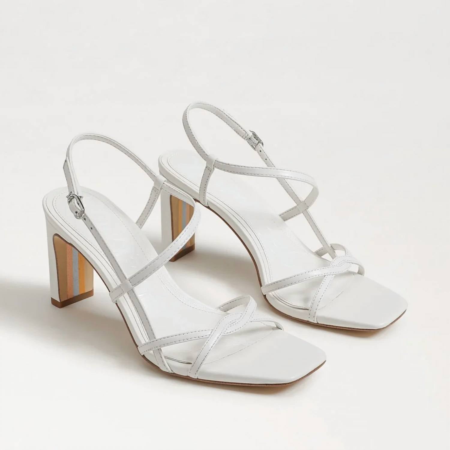 Sam Edelman - Women's Emmie Leather Heeled Sandals