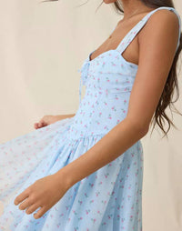 For Love & Lemons - Amore Bouquet Corset Mini Dress