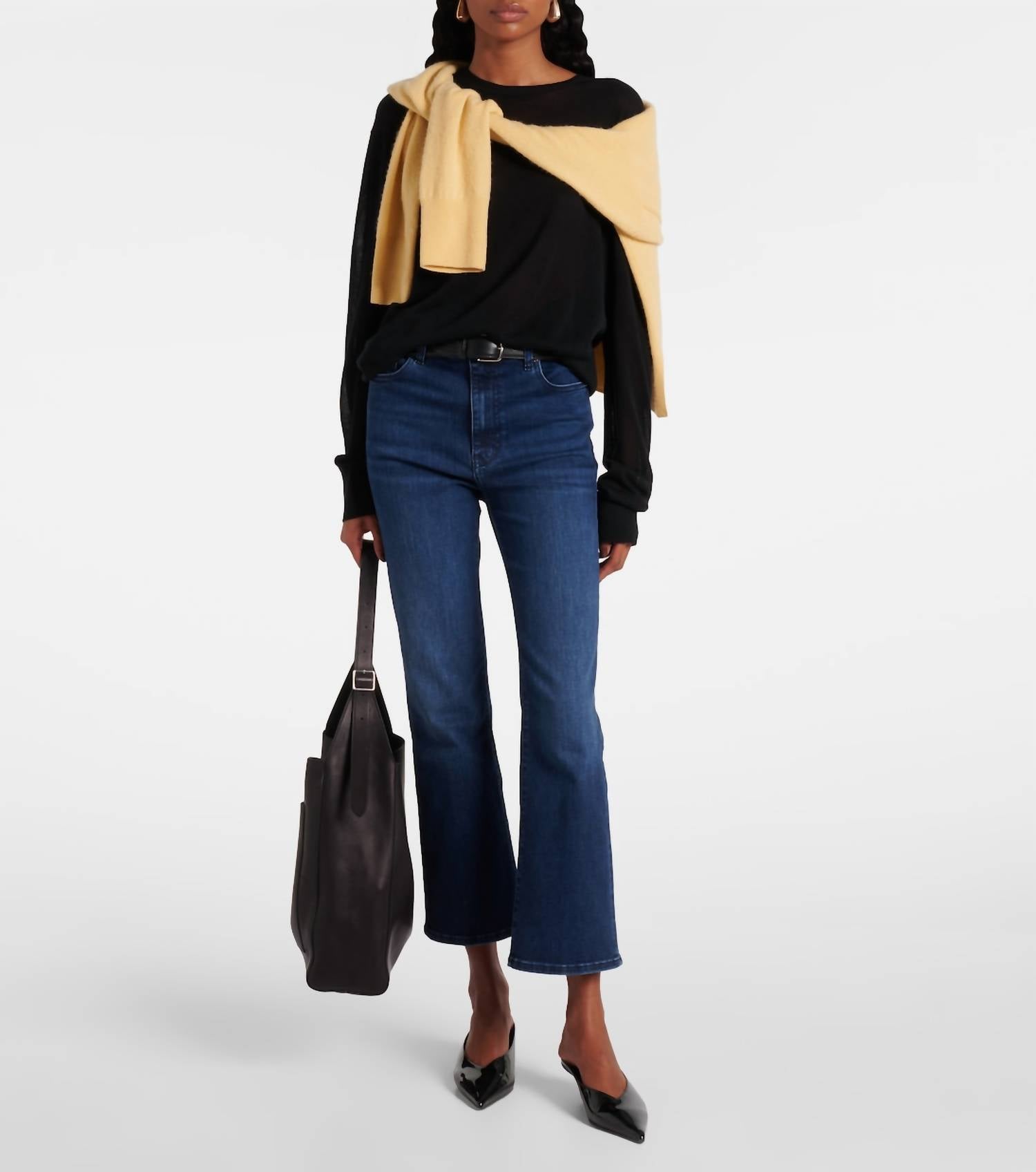 Frame - Reboot Crop Boot Cut Jeans