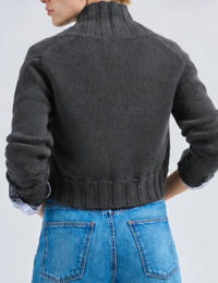 Allude - Bolero Long Sleeve Cardigan