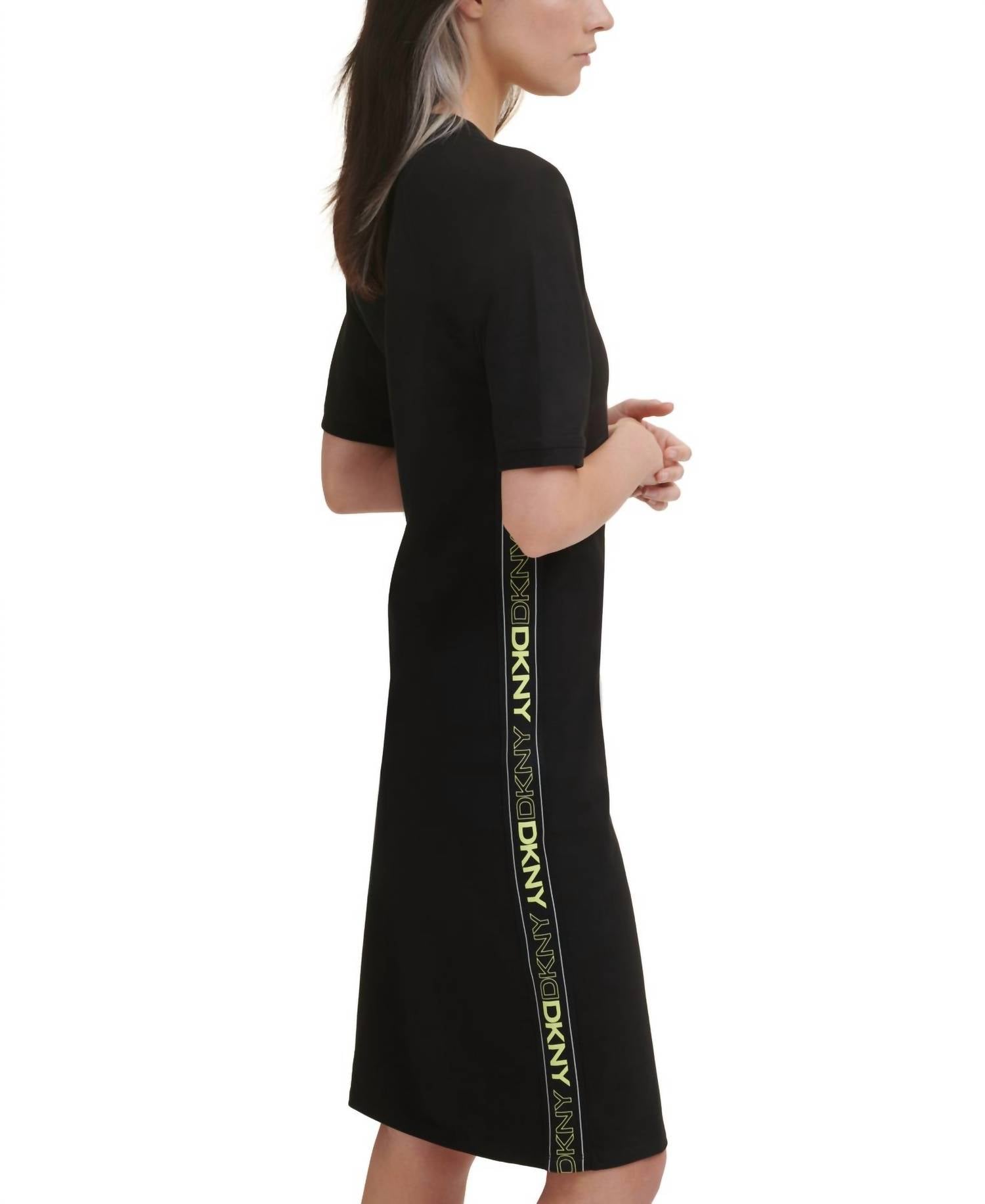 Dkny - Sport Crewneck T-shirt Dress