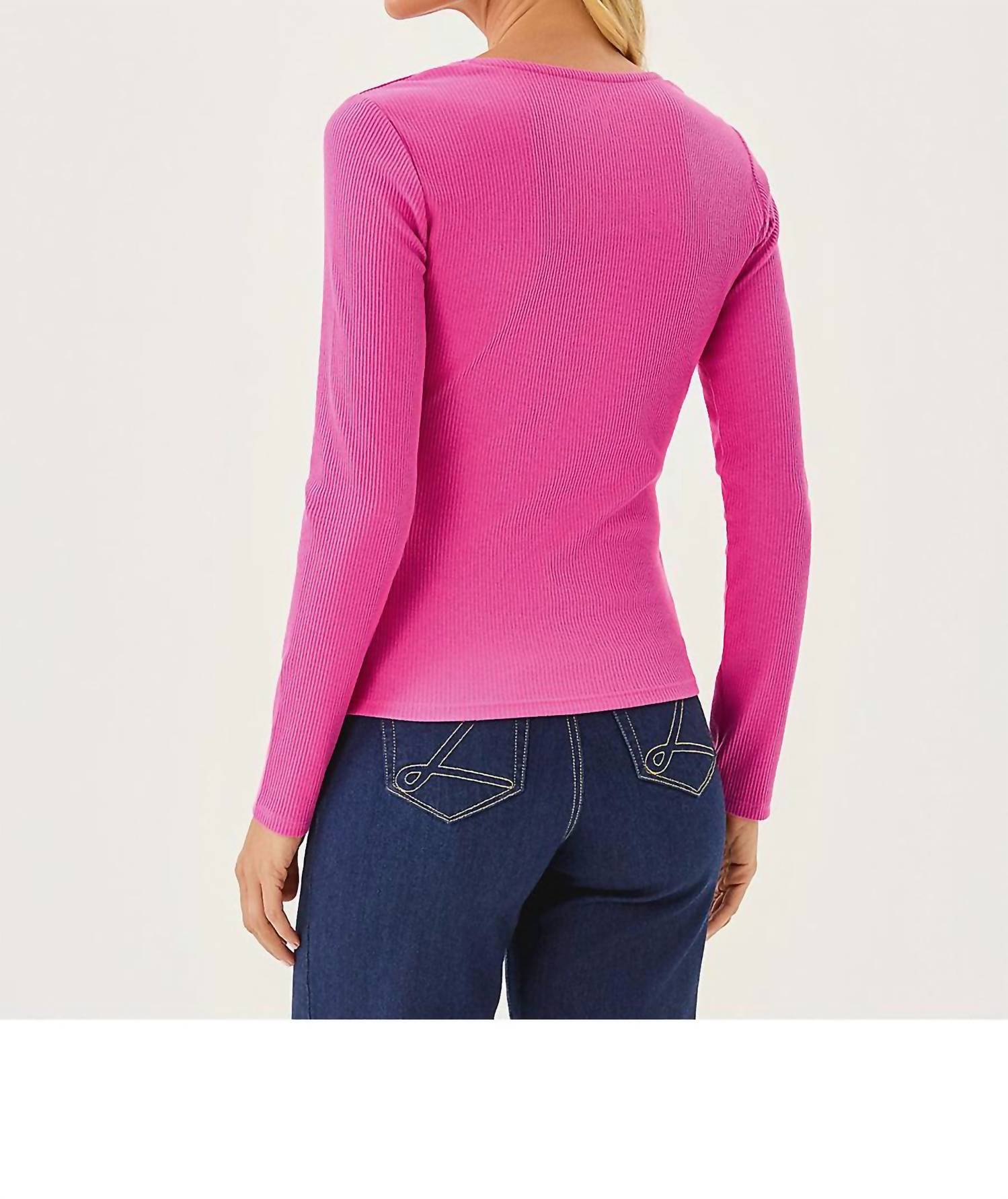 Lilly Pulitzer - Beaty Long Sleeve Square Neck Knit Top