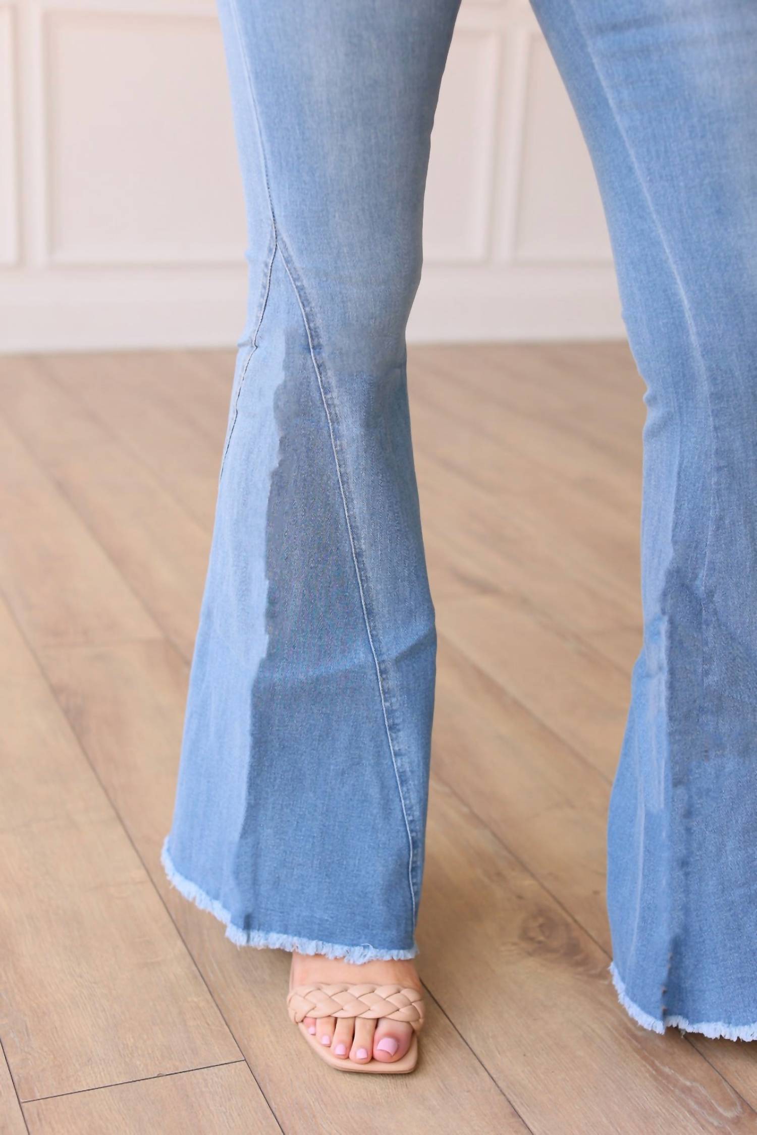 Southern Grace - The Jolene High Rise Flare Denim