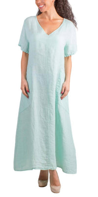 Gigi Moda - Vedette Linen Maxi Dress