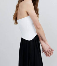 Solid & Striped - Strapless Soglio Dress