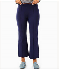 ADDISON BAY Ponte Waverly Flare Pants in navy - women's pants - view 4