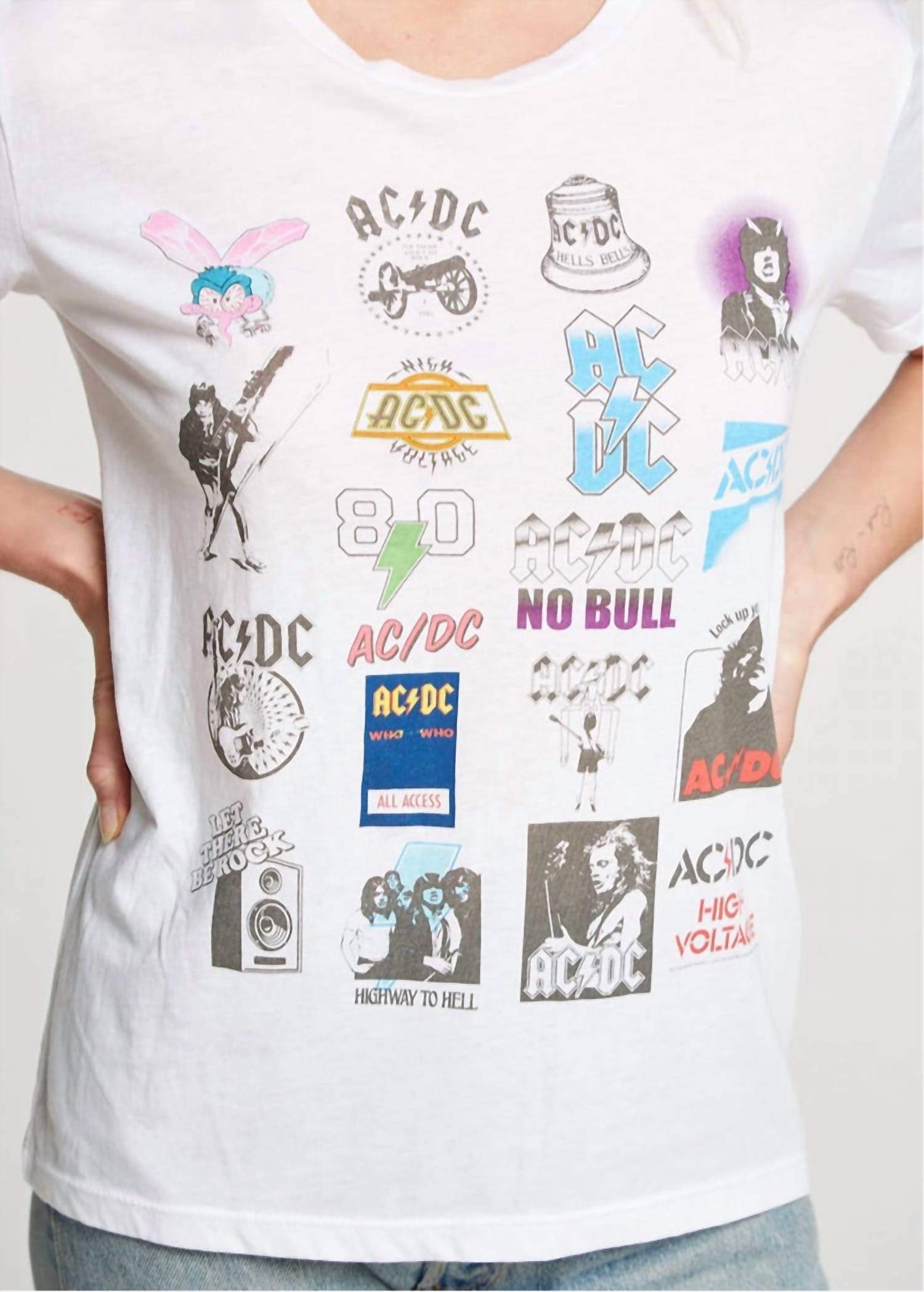 Chaser - Acdc Logo Collage Tee