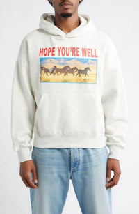 Jungles - Horses Hoodie With Kangaroo Pocket