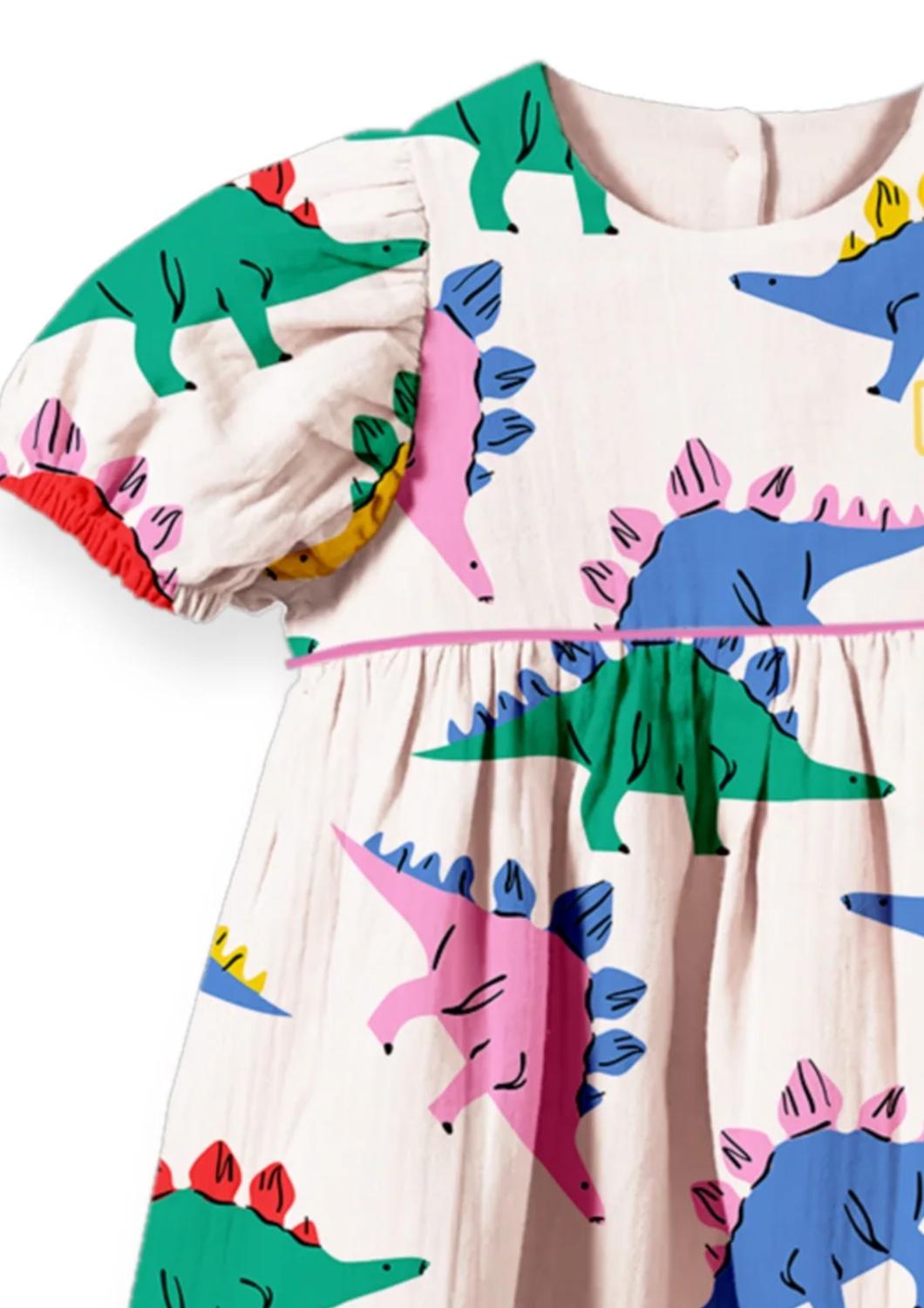 Rock Your Baby - Girl's Dino Time Dress