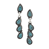 Montana Silversmiths - Women's Drops Attitude Earrings