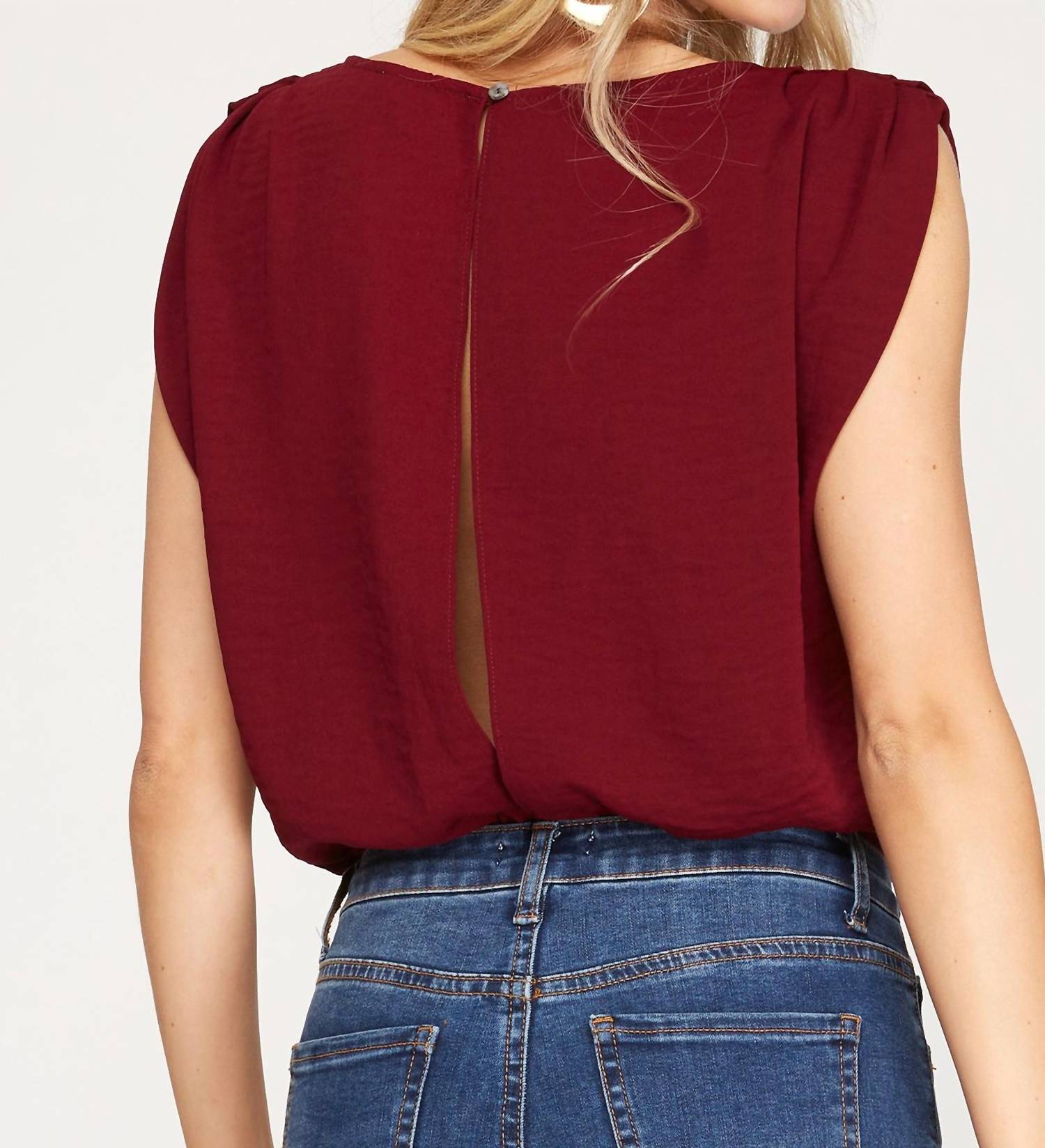 She + Sky - Elle Draped Bodysuit