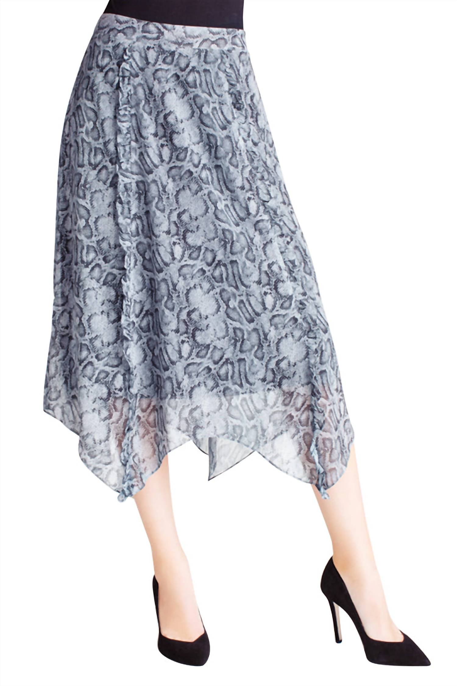 Kensie - Chiffon Midi Skirt