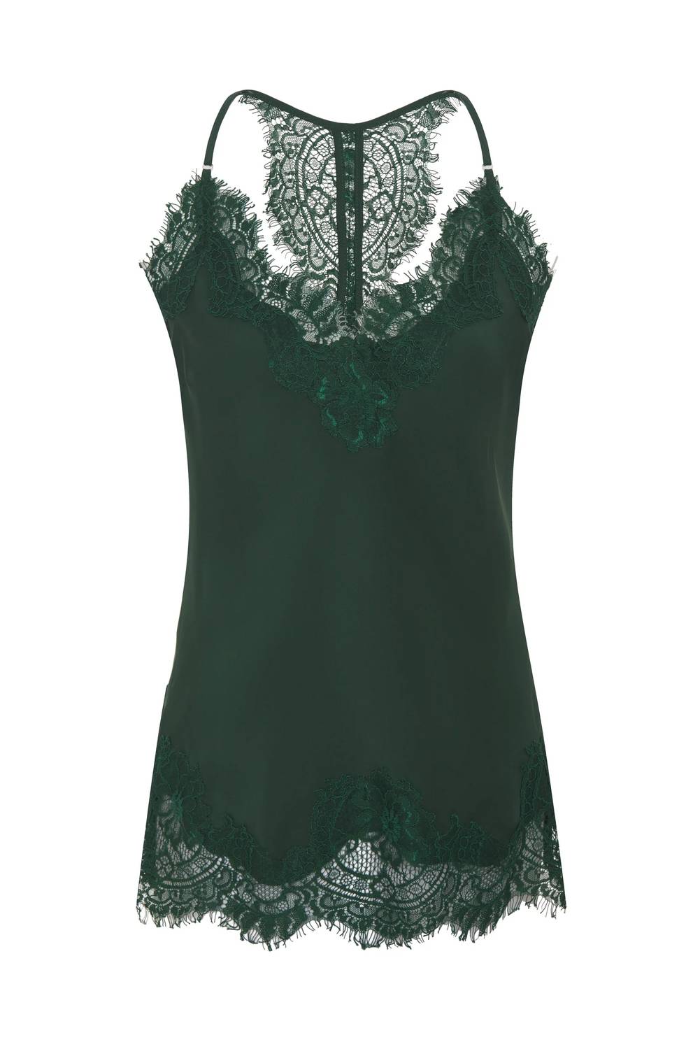 Gold Hawk - Women's Lucy Lace Silk Trim Cami