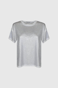 Odi Et Amo - Cotton Rhinestone T Shirt