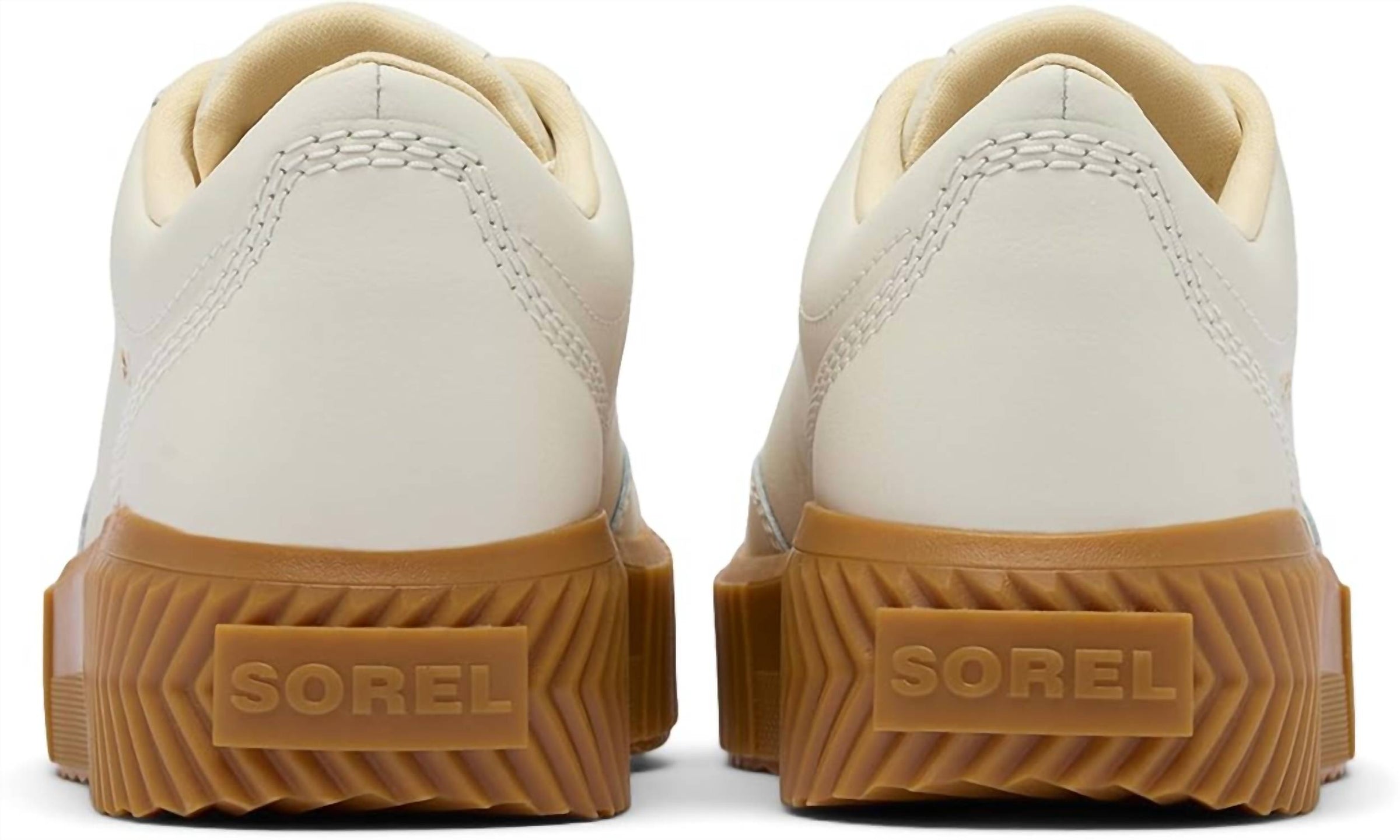 SOREL Women's Ona Ave Low Sneaker in chalk gum - women's sneaker - alternate view