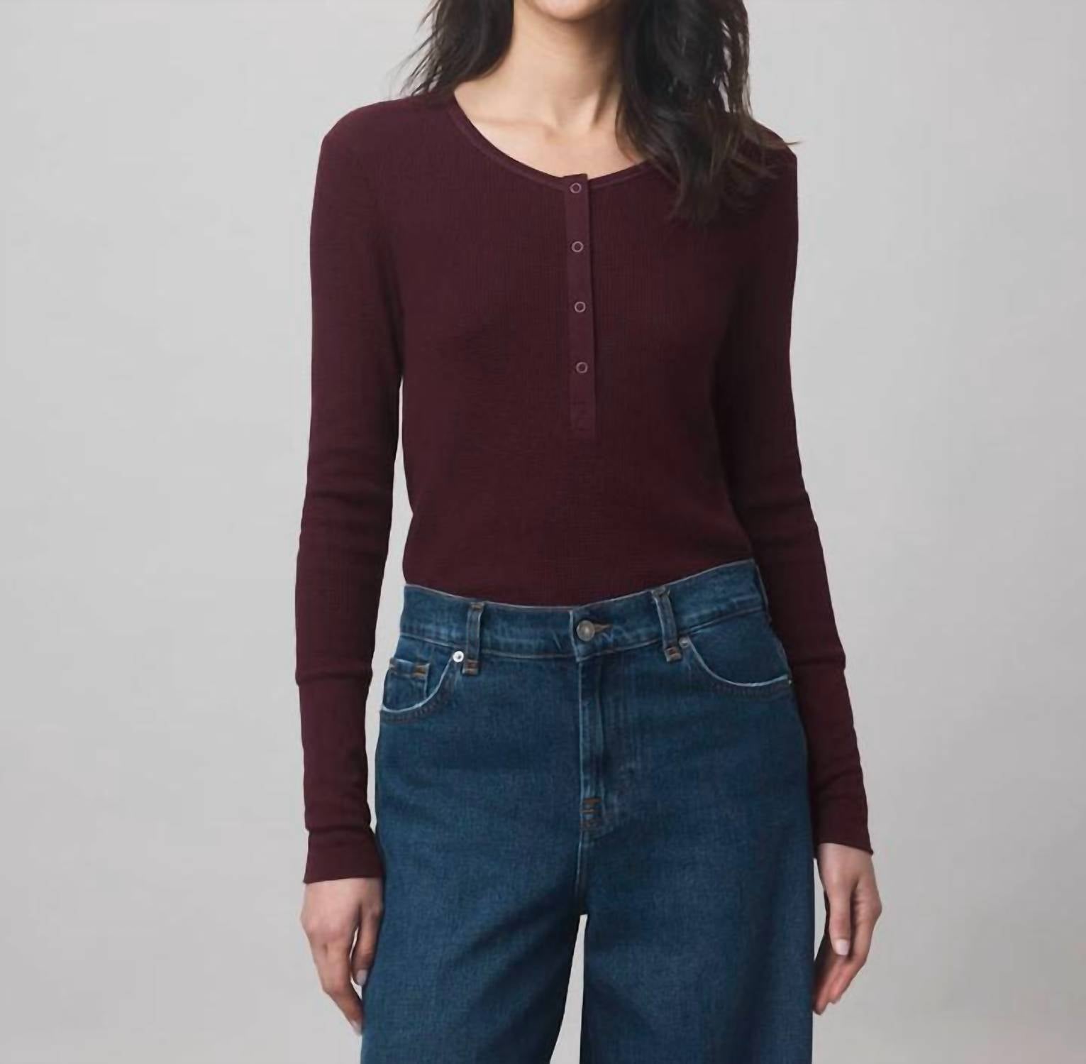 Splendid - Thermal Forever Henley Top